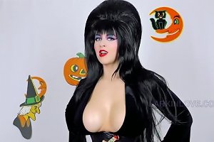 Goth Milf Elvira Huge Boob Joi Dirty Talk